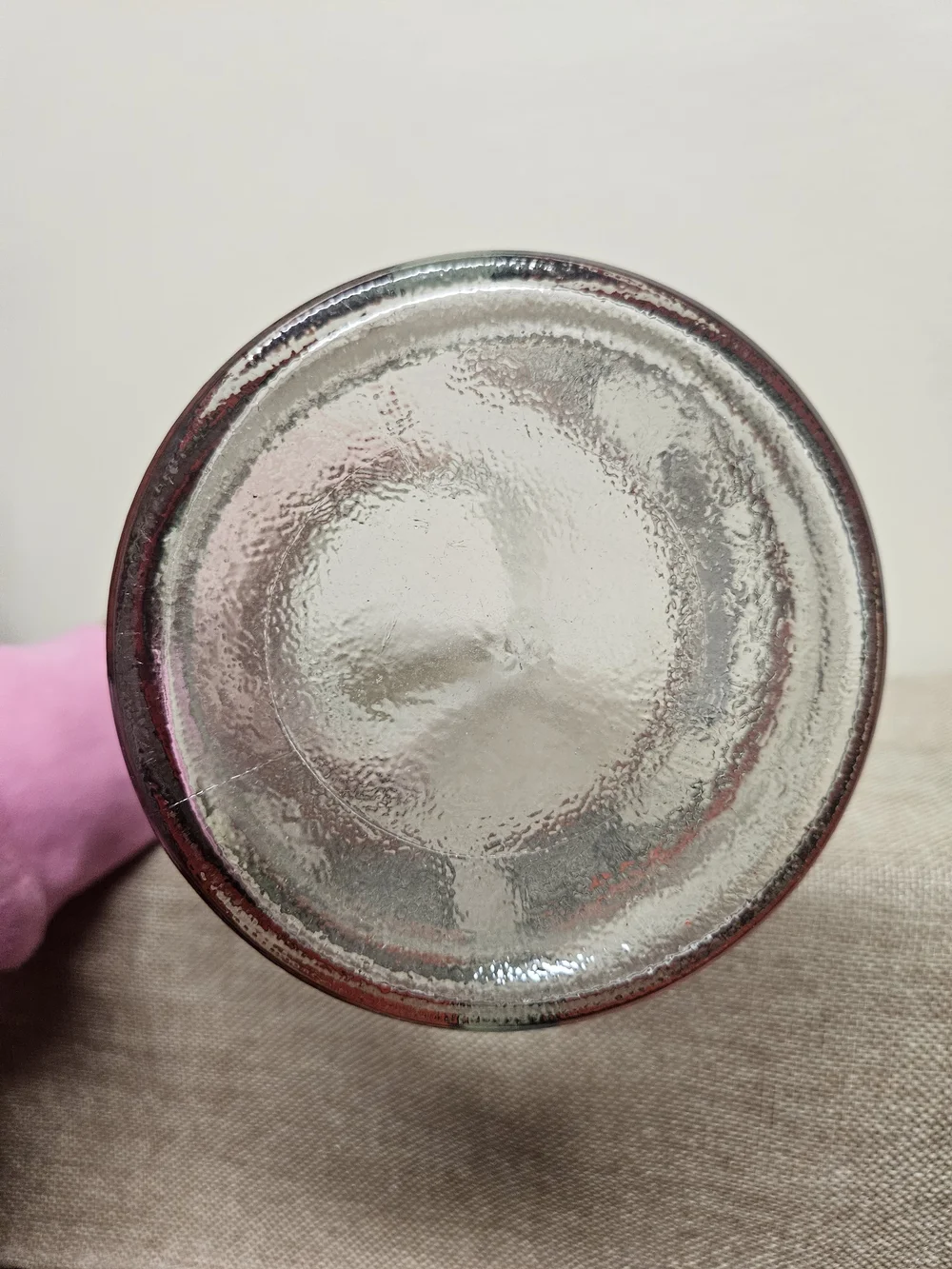 Coca-Cola & Godfather's Pizza Glass Carafe Pitcher
